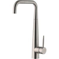 Смеситель для кухни ZorG Steel Hammer SH 5183 INOX Нержавеющая сталь нержавеющая сталь на столешницу однорычажный