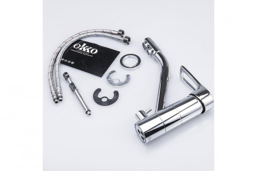 Смеситель для кухни Ekko E4304 цвет Хром