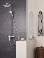 Душевая система Grohe Tempesta Cosmopolitan 26224001 Хром латунь на стену