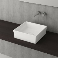 Раковина-чаша Bocchi Vessel 38 1173-001-0125 Белый глянцевый фарфор накладная