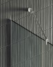 Душевая перегородка Maybah Glass MGD-700-5у 790x1950 в узком профиле Хром матовый стекло сатиновое