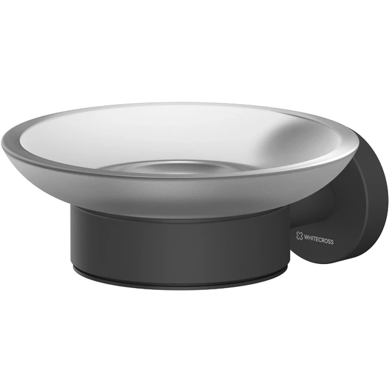Мыльница Whitecross Ergo black ER2220BL Черный матовый
