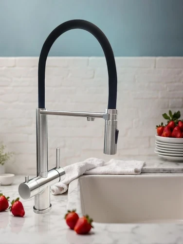 Смеситель для кухни AltroBagno Flusso 050201 Ni цвет Никель