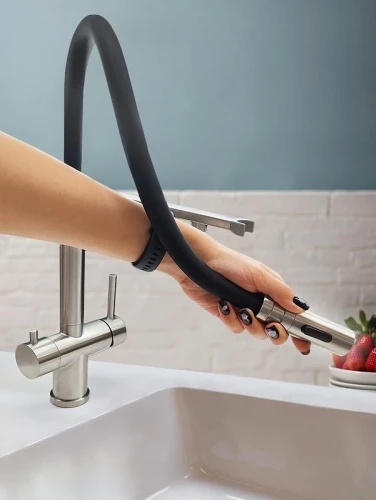 Смеситель для кухни AltroBagno Flusso 050201 Ni цвет Никель