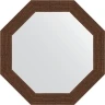 Зеркало Evoform Octagon 63х63 BY 3740 в багетной раме - Мозаика античная медь 70 мм стекло