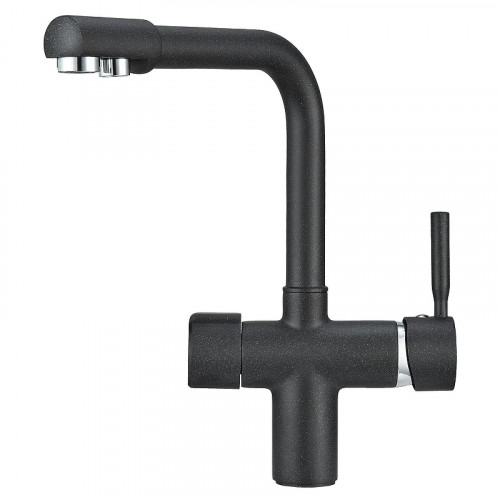 Смеситель для кухни Granula 2088 цвет Черный