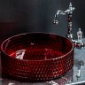 Раковина-чаша Boheme Monaco 39 817-R Рубин стекло накладная