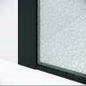Душевая перегородка Niagara Nova 120х13 NG-781-12BLACK профиль Черный матовый стекло Колотый лед