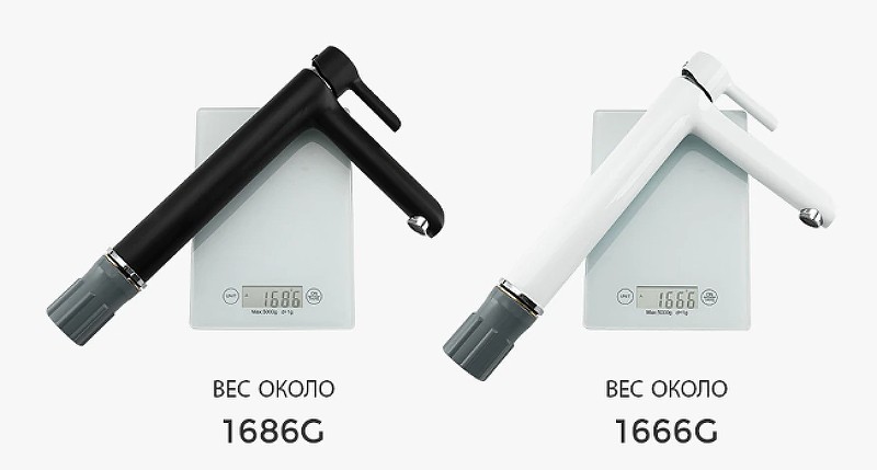 Смеситель для раковины Gappo G03-6 G1003-16 Черный матовый Хром латунь