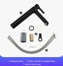 Смеситель для раковины Gappo G03-6 G1003-16 Черный матовый Хром латунь