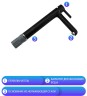 Смеситель для раковины Gappo G03-6 G1003-16 Черный матовый Хром латунь