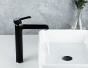Смеситель для раковины Gappo G03-6 G1003-16 Черный матовый Хром латунь