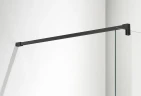 Душевая перегородка Azario Chicago 120 AZ-NAR6310 1200 Black профиль Черный стекло прозрачное