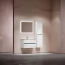 Тумба под раковину Sancos Urban 80 UR80W подвесная Белый глянец МДФ / ЛДСП