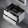 Тумба под раковину Sancos Urban 80 UR80W подвесная Белый глянец МДФ / ЛДСП