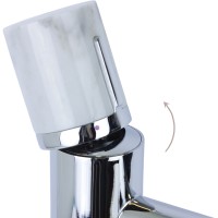 Смеситель для раковины Bronze de Luxe Focus 24601CM Хром латунь