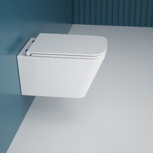 Унитаз Esbano Gartez-51 ESUPGART51W подвесной с сиденьем Микролифт фаянс подвесной