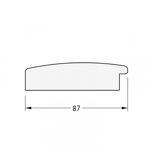 Зеркало Evoform Exclusive 76х56 BY 1131 с фацетом в багетной раме - Травленое золото 87 мм стекло