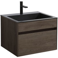 Тумба под раковину Vincea Chiara 60 VMC-2C600RO подвесная R.Oak МДФ / ЛДСП