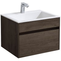 Тумба под раковину Vincea Chiara 60 VMC-2C600RO подвесная R.Oak МДФ / ЛДСП