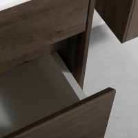 Тумба под раковину Vincea Chiara 60 VMC-2C600RO подвесная R.Oak МДФ / ЛДСП