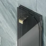 Шторка для ванны Maybah Glass MGV-583-3 750х1400 складная 3 секции Золото стекло графитовое