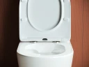 Унитаз компакт Ceramicanova Highlight Rimless CN1802-B без бачка и с сиденьем Микролифт фаянс напольный