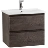 Тумба под раковину BelBagno 50 ALBANO-CER-500-2C-SO-RNG подвесная Robere Nature Grigio МДФ / ЛДСП