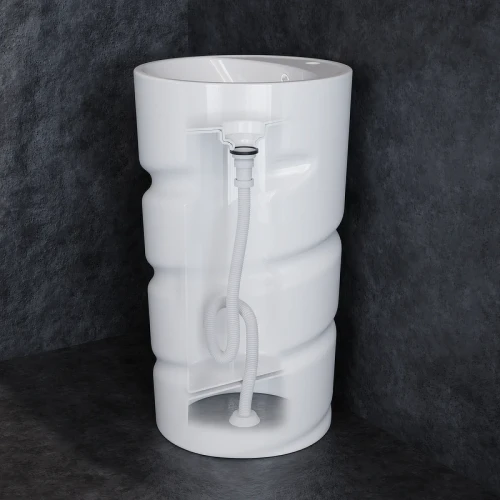 Раковина Creavit Spiral CL084-00CB00E-0000 цвет Белый