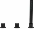 Смеситель на борт ванны Allen Brau Priority 5.31007-31 Черный матовый латунь