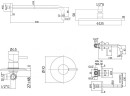 Комплект смесителей Paffoni Light KITLIG011NO006 Черный матовый латунь