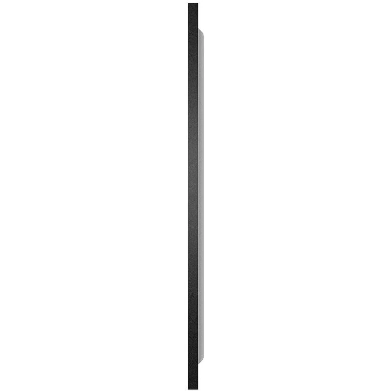 Зеркало BelBagno Kraft 80 SPC-KRAFT-800-800-SENS-NERO с подсветкой Черное с сенсорным выключателем стекло