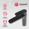 Смеситель для раковины Agger Gorgeus A0202144 Черный матовый