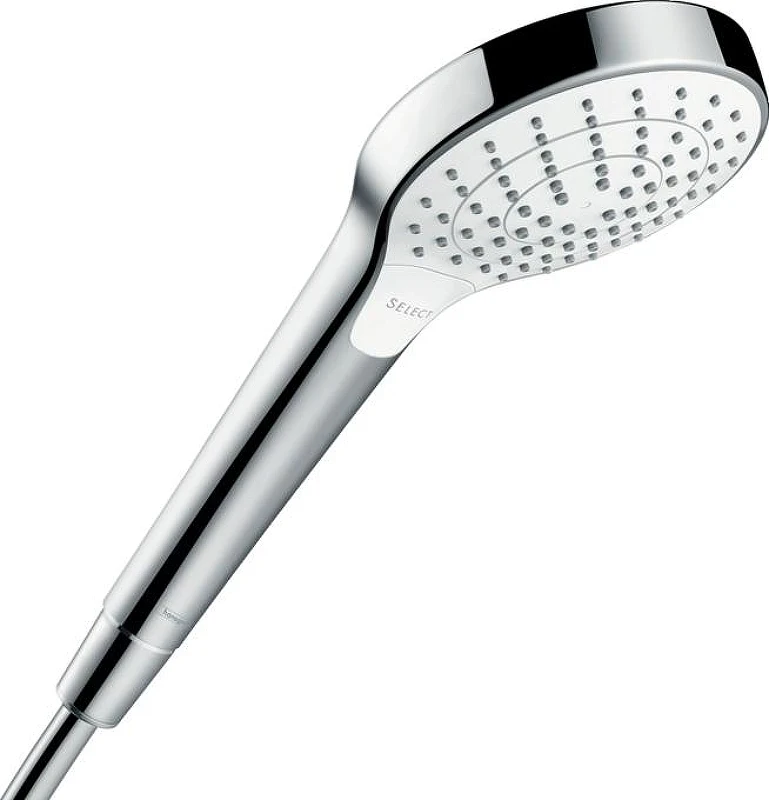 Душевая система Hansgrohe Croma Select E 27256400 с термостатом Хром Белая