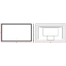 Зеркало Boheme Modern 120x70 544-120 с подсветкой с сенсорным выключателем стекло