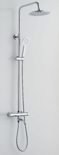 Душевая система Melodia della vita Rock MSC00110С с термостатом Хром