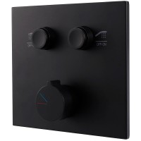 Душевая система Vincea Inspire VSFW-421I3MB Черная матовая латунь встраиваемый
