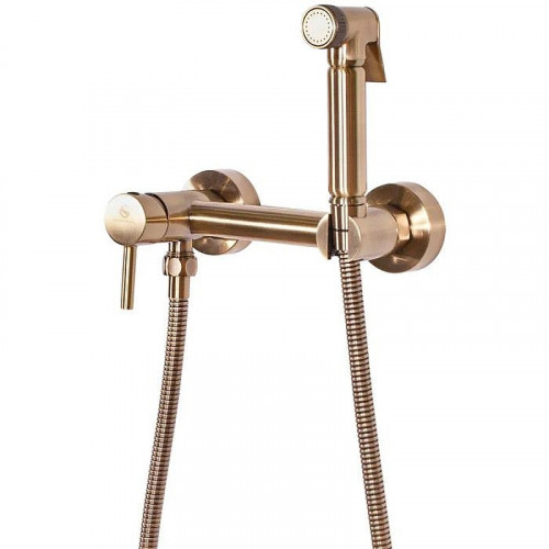 Гигиенический душ со смесителем Grocenberg GB103NBR Бронза