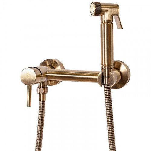 Гигиенический душ со смесителем Grocenberg GB103NBR Бронза