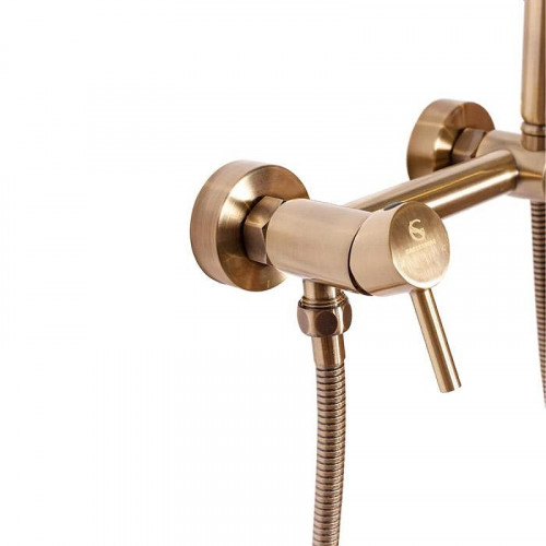 Гигиенический душ со смесителем Grocenberg GB103NBR Бронза