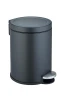Ведро для мусора WeltWasser Lora BL 6L 10000013407 цвет Черный матовый