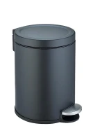 Ведро для мусора WeltWasser Lora BL 6L 10000013407 цвет Черный матовый