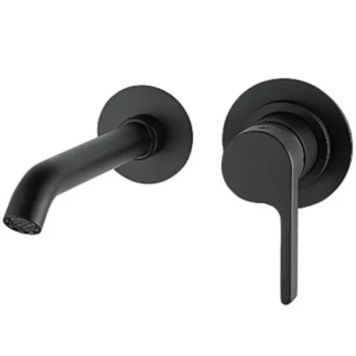Смеситель для раковины Webert DoReMi DR830606560 Черный матовый встраиваемый
