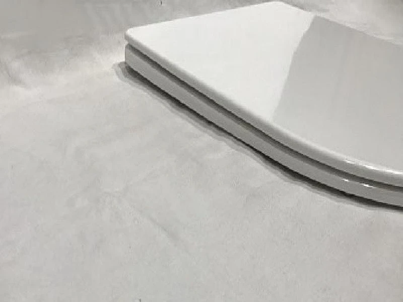 Унитаз подвесной CeramaLux CL2196-1 Белый с сиденьем Микролифт