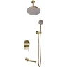 Душевая система Bronze de Luxe Scandi 14582/1BR Бронза латунь встраиваемый