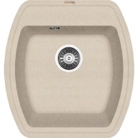 Кухонная мойка Florentina Нире-480 20.190.B0480.107 Песочная искусственный камень (литьевой мрамор) встраиваемый