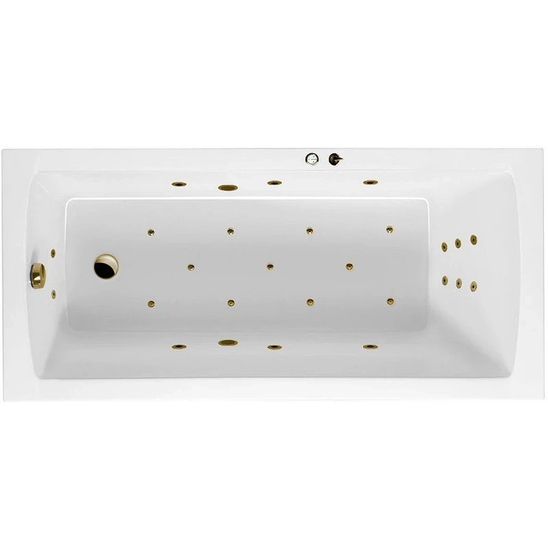Акриловая ванна Excellent Aquaria 170x75 WAEX.AQU17.ULTRA.BR с гидромассажем