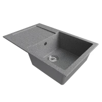 Кухонная мойка Mixline Комфорт ML-GM31 77 552190 цвет Темно-серый