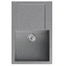 Кухонная мойка Mixline Комфорт ML-GM31 77 552190 цвет Темно-серый