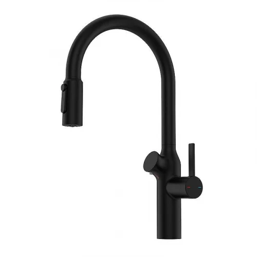 Смеситель для кухни Oulin OL - 8018 цвет Black